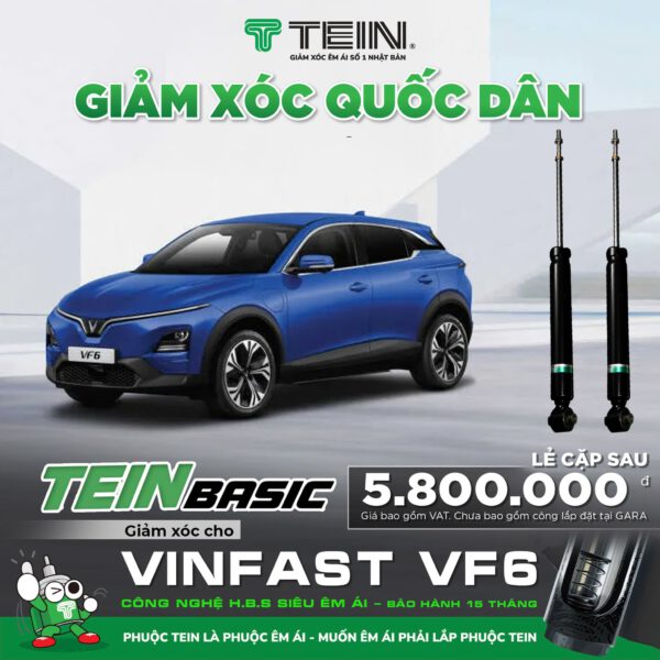 Phuộc sau Vinfast VF6 - chính hãng Tein